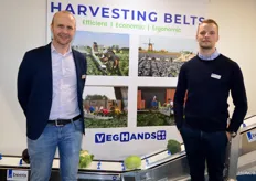 Christian Oosterlaan en Chris Beets van VegHands.